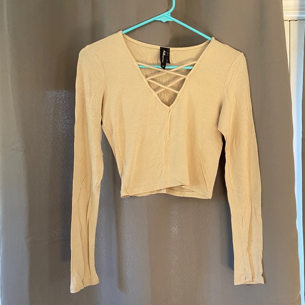 strappy crop top